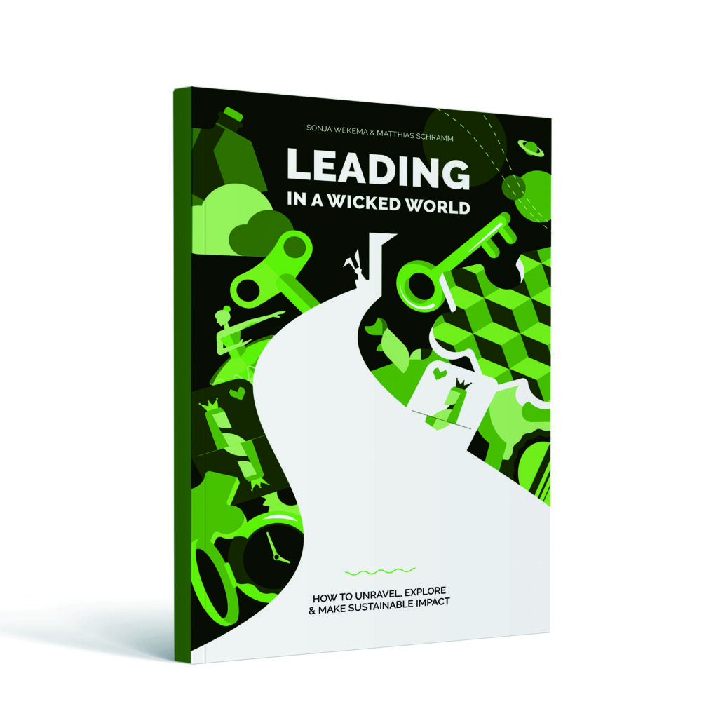 Cover of Leading in a wicked world